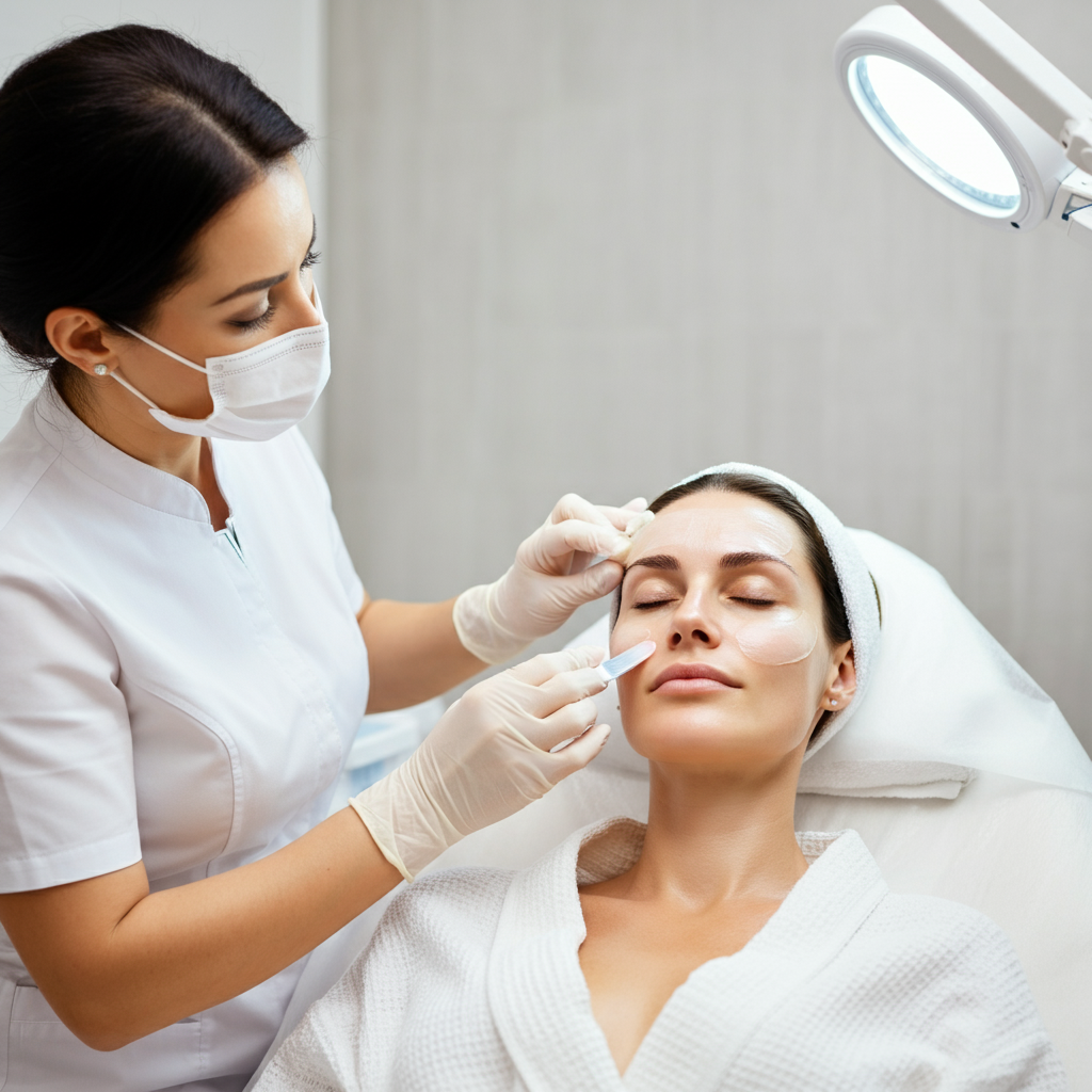 TCA chemical peel process - Luxia TCA Chemical Peels